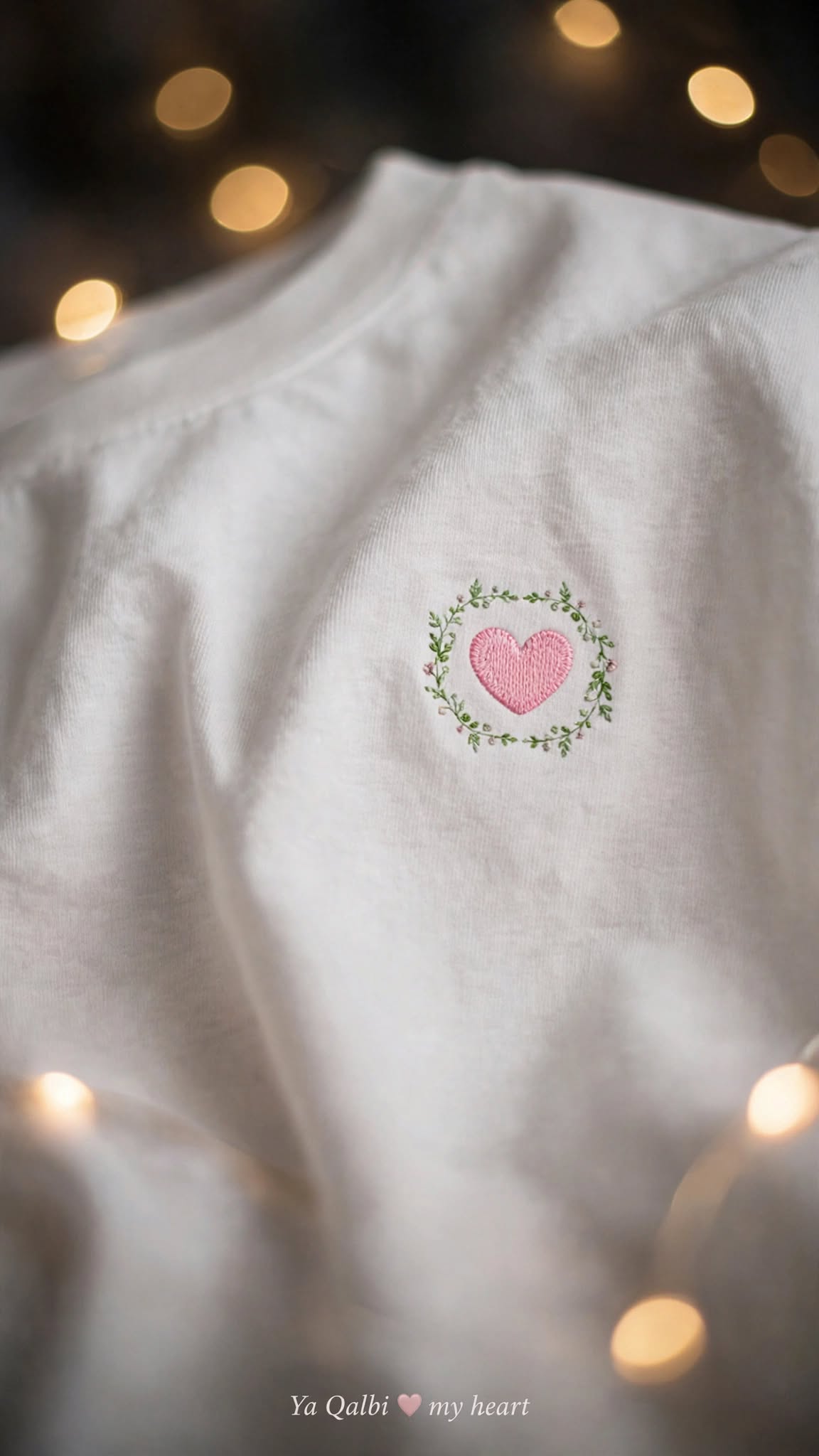 Ya Qalbi - My Heart | Oversized T-Shirt best for gifting your qalbi