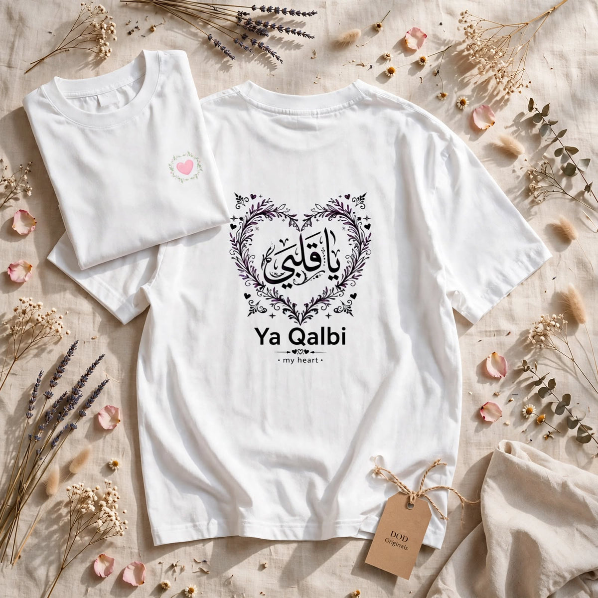 Ya Qalbi - My Heart | Oversized T-Shirt best for gifting your qalbi